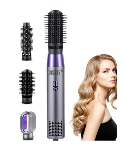 Pro Hot Air Brush – 3-in-1 Styler for Curling, Straightening & Volumizing